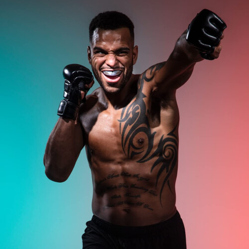Paradenti Opro Instant Custom Fit UFC bianco 2