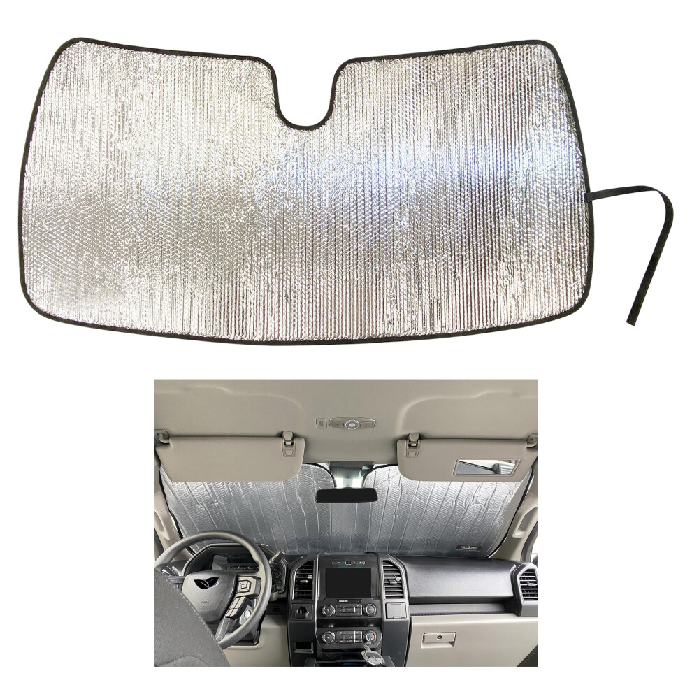 YelloPro Custom Fit Reflective Front Windshield Sunshade for 2017 2018-image-OPC-PFM92TM-NEW