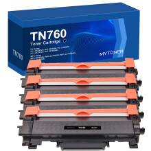 MYTONER TN760 TN-760 Wiederaufbereitete Tonerkartusche für Brother TN-760 TN730 TN-730