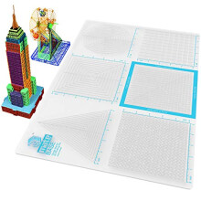 3Dmate Base - Transparent 3D Pen Mat 18 x 12 Inches with Fuse and Join