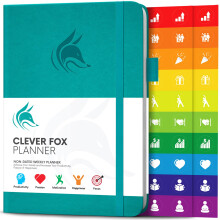 clever Fox Planner - Undated Weekly & Monthly Planner to Increase Prod