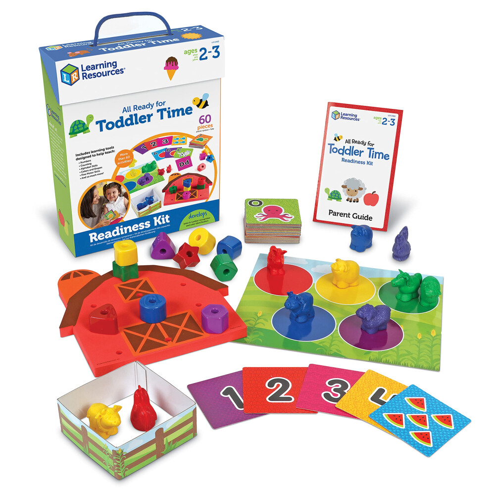 Learning Resources All Ready For Toddler Time Readiness Kit - 22 Piece