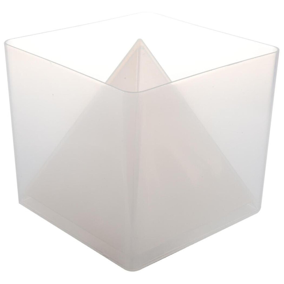Super Pyramid Silicone Mould Resin Craft Jewelry Crystal Mold With Plastic Frame Jewelry Crafts Res