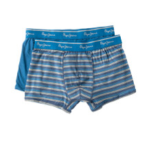 (S) Pepe Jeans 10133 Mens Trunk Boxers 2 Pack Shorts Sports