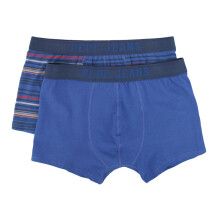 (S) Pepe Jeans 10282 Mens Trunk Boxers 2 Pack Shorts
