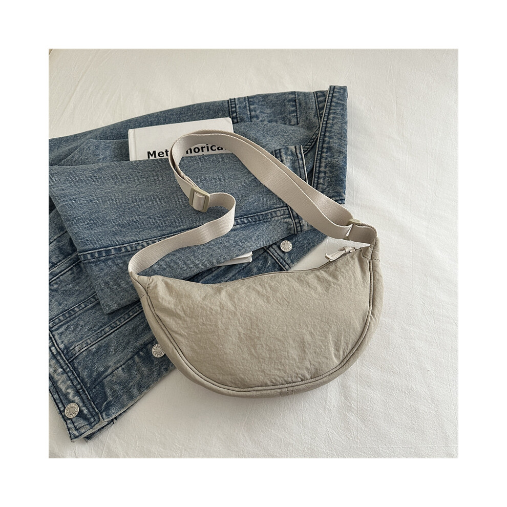 (OffWhite) Modern Casual Dumpling Style Handbag For Women Available In Multiple Vibrant Colors-image-OPC-PFM9W8R-NEW