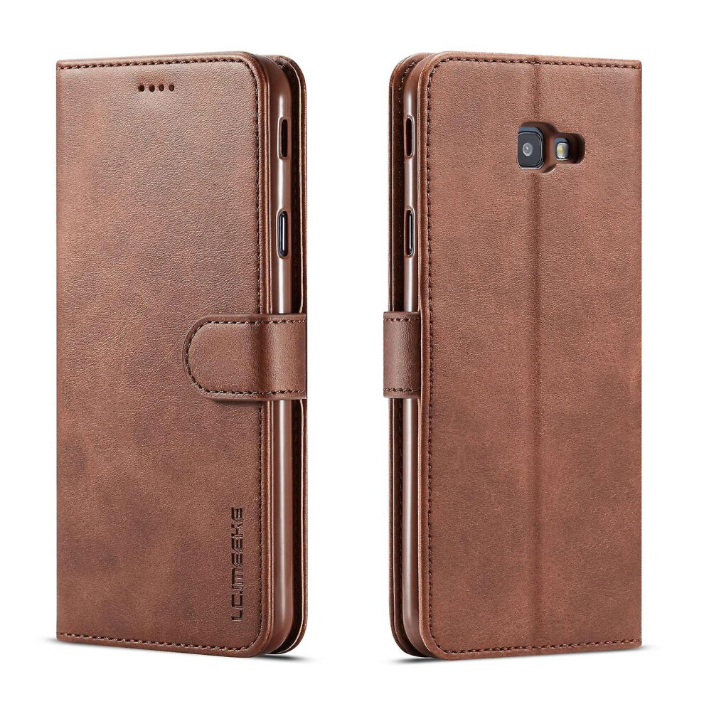 LC.IMEEKE Magnetic Leather Stand Cover for Samsung Galaxy J4