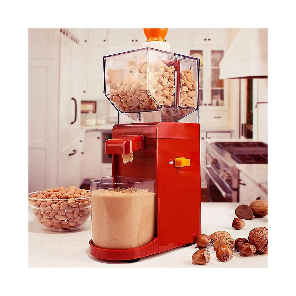 Electric Peanut Butter Maker Machine,Sesame Sauce Nut Grinder,Automatic Milling Grinding Machine,For Grinding Eu Plug Grain