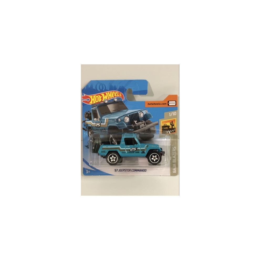 Hot Wheels 1967 Jeepster Commando Baja Blazers GHB84 NEW B14