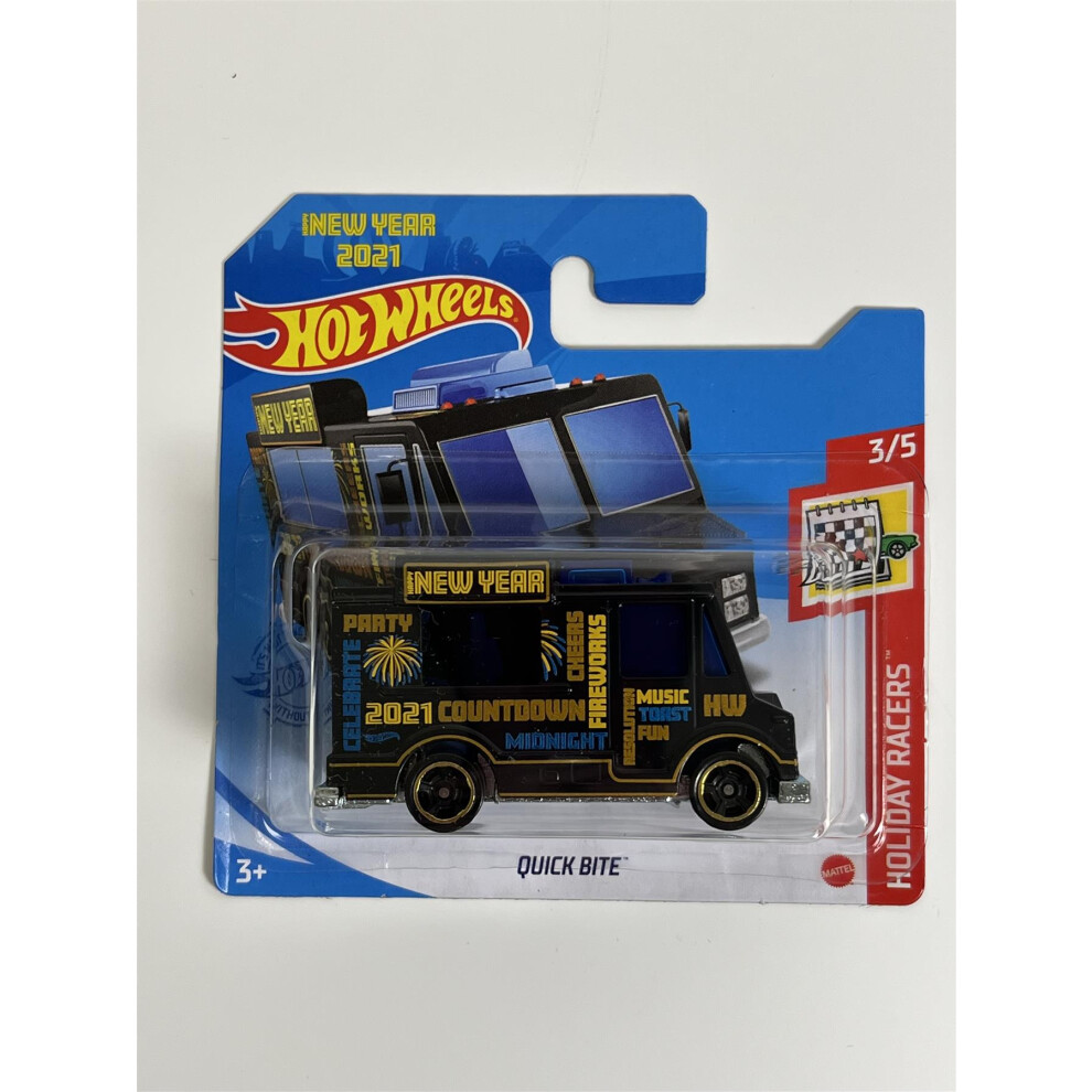 Hot Wheels New Year 2021 Quick Bite Holiday Racers 1:64 GRY78M521 B1