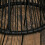 Outsunny Outsunny PE Rattan End Table, Round Hollow Drum Design Side Table, Black 8