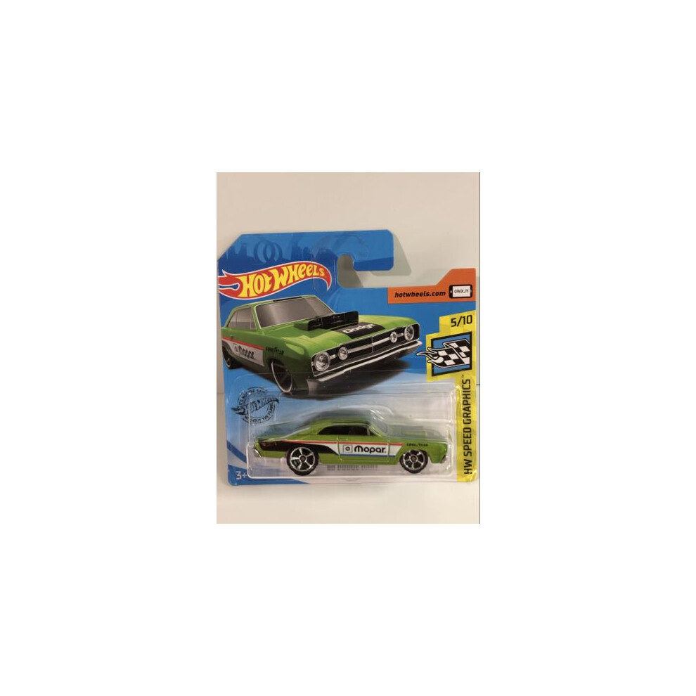 Hot Wheels 1968 Dodge Dart HW Speed Graphics GHC87 NEW B14