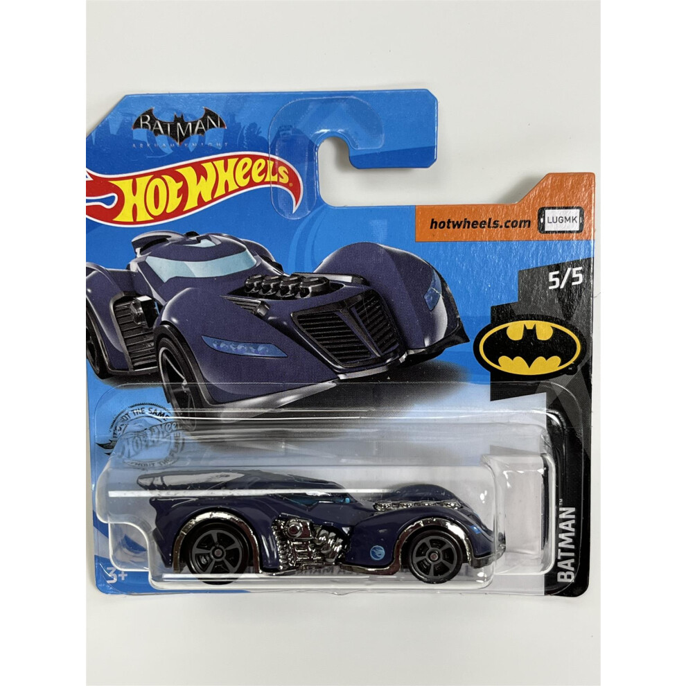 Hot Wheels Batman Arkham Asylum Batmobile Chase Model 1:64 Scale GHD69D521 B13