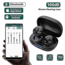 (H001 Local Ship) Best Bluetooth Hearing Aid Rechargeable Invisible Hearing Aids App Digital Sound Amplifier For Deafness Wireless Aparelho Auditivo