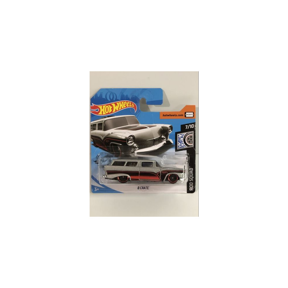 Hot Wheels 8 Crate Rod Squad GHD29 NEW B14