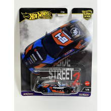 Hot Wheels Premium Car Culture Coche Coleccionable, Nissan Silvia S14 a Escala 1:64, Vehículo Slide Street