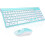 Wireless Keyboard Mouse Combo,  Compact Full Size Wireless 1