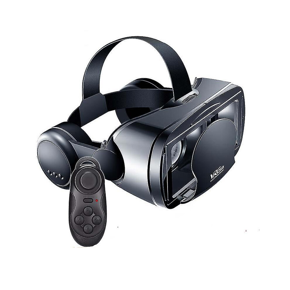 2023 Vrg Pro Glasses Vr Virtual Reality 3D Glasses For 5.0-7.0 Inch Smartphones Blu-Ray Headset Glas Blue