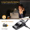 9 Led Book Light, Gritin 3 Eye-protecting Modes Reading Light Book Lamp (warm 2