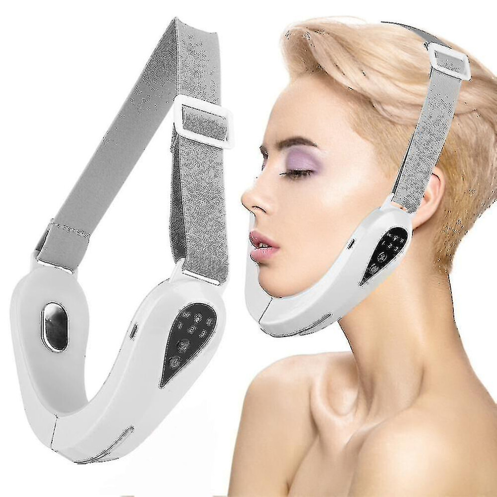 Face Lifting Double Chin Face Slimmer Machine Microcurrent Ems Led Face Therapy Lift Devices Light