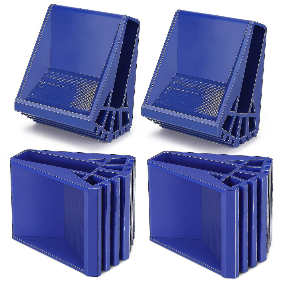 Ladder Feet 4 Piece Non Slip Ladder Safety Feet Rubber Ladder Foot Protectors For Telescopic Ladders(blue)