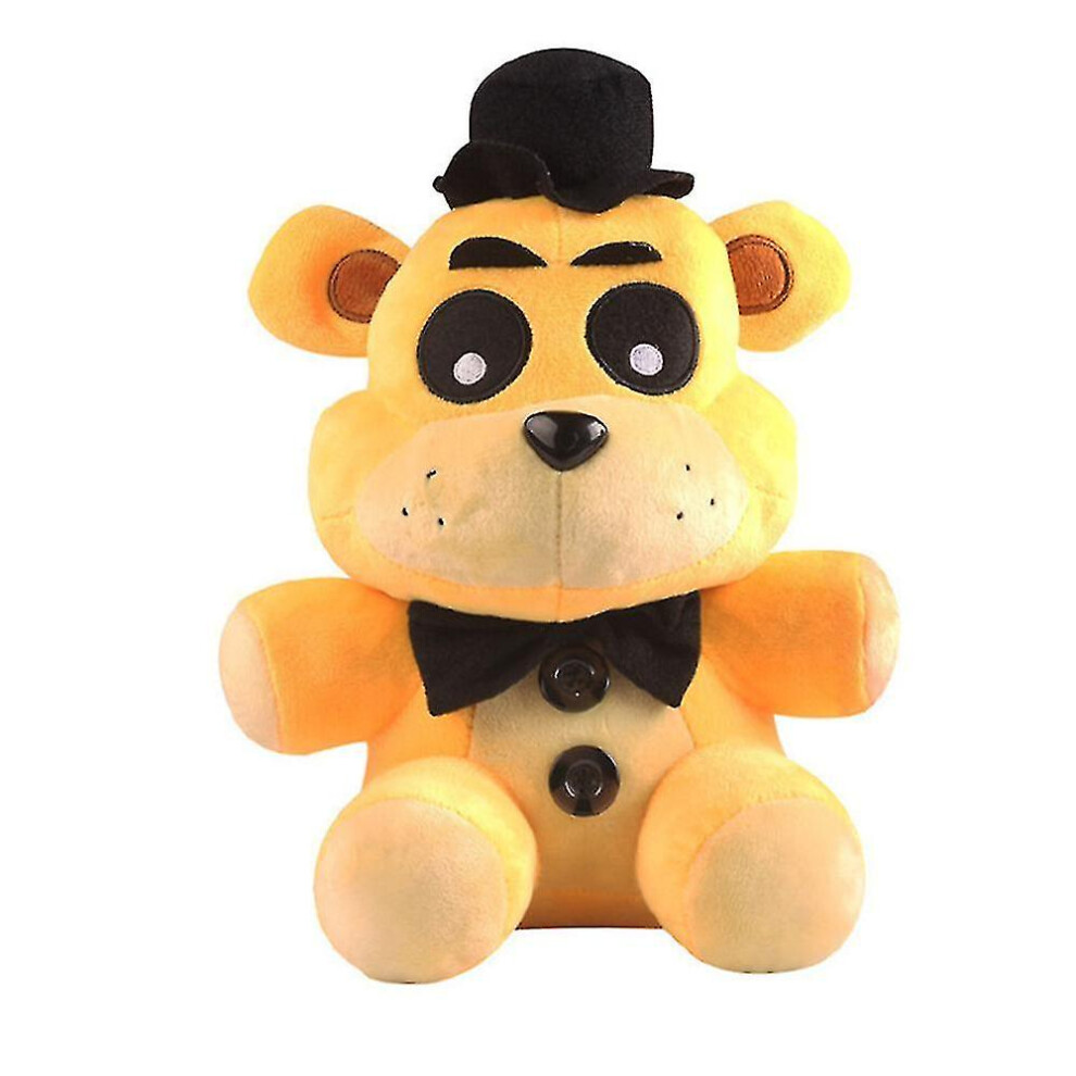 (OliveDrab) 18cm Fnaf Plush Toys Kawaii Freddys Animal Foxy Bonnie Bear Ribbit Stuffed Plush Toys In Plush Birthday Gift For Kids High Quality