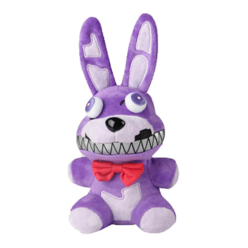 (IndianRed) 18cm Fnaf Plush Toys Kawaii Freddys Animal Foxy Bonnie Bear Ribbit Stuffed Plush Toys In Plush Birthday Gift For Kids High Quality