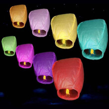 Sky Lanterns Candle Lamp Kongming Lighting Flying Papers For Birthday Party