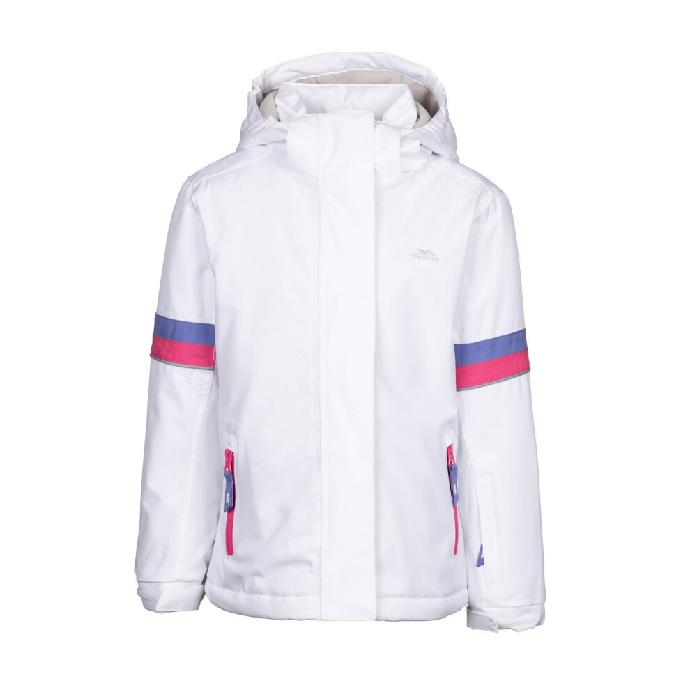 (11-12 Years, White) Trespass Childrens/Kids Kharli Ski Jacket