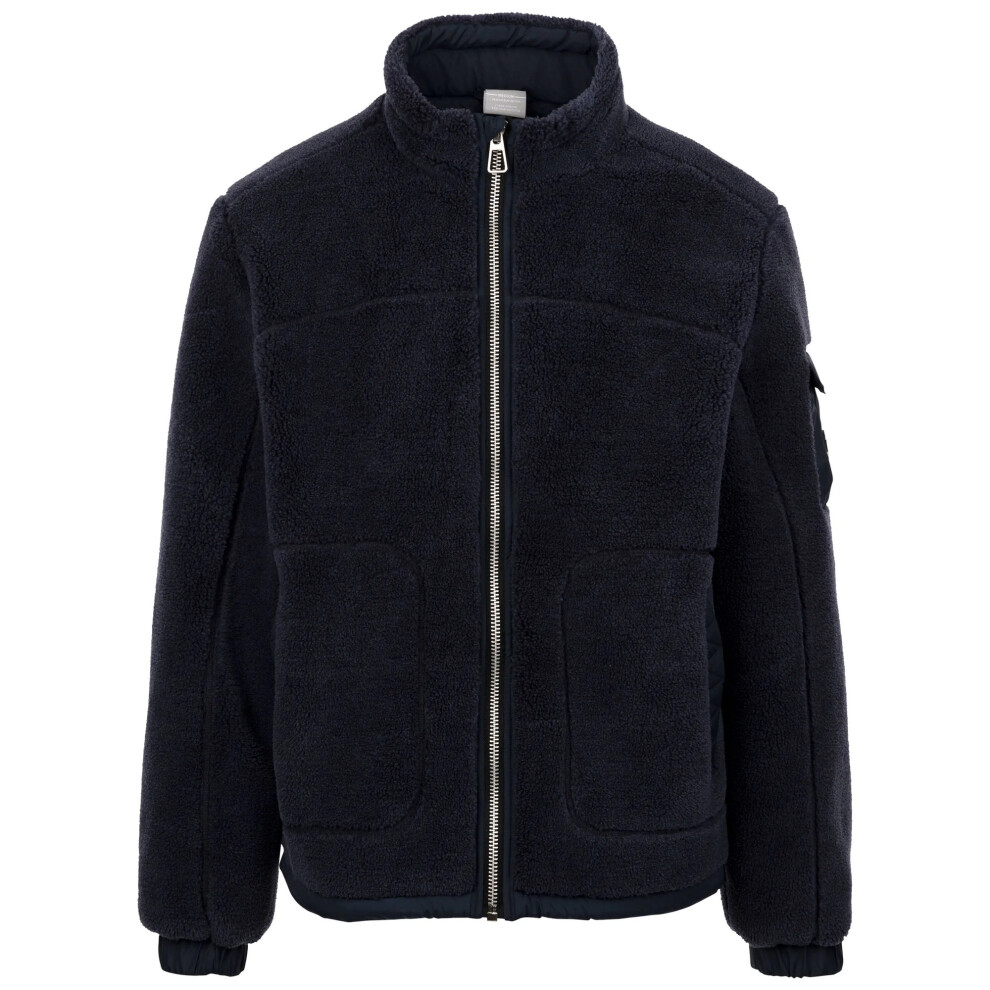 (M, Dark Flint) Trespass Mens Edwalton AT300 Fleece Jacket