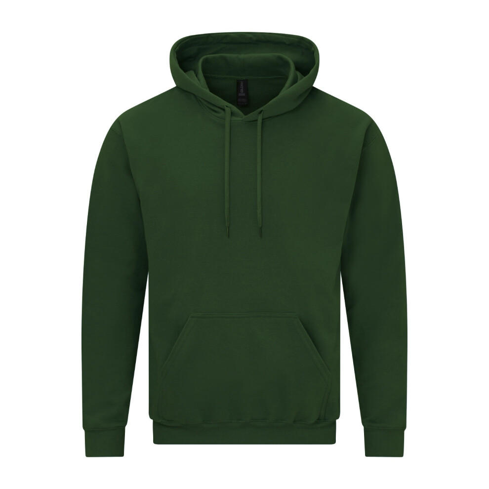 (3XL, Forest Green) Gildan Unisex Adult Softstyle Fleece Midweight Hoodie