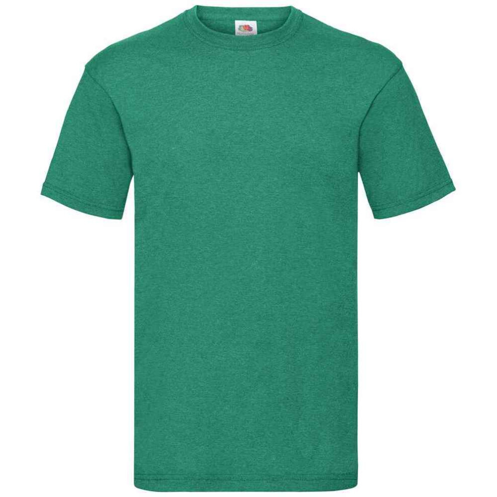 (XL, Retro Heather Green) Fruit Of The Loom Mens Valueweight T-Shirt