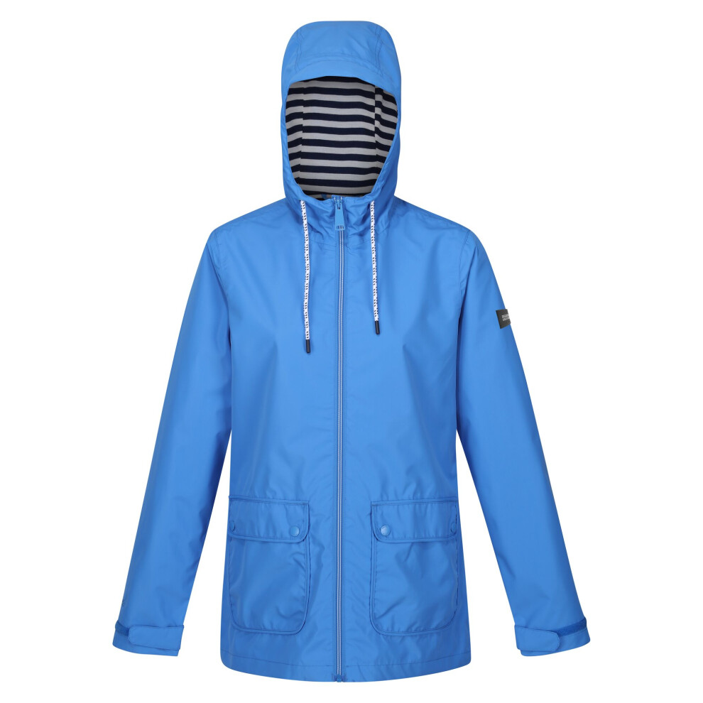 (10 UK, Sonic Blue) Regatta Womens/Ladies Bayletta Waterproof Jacket