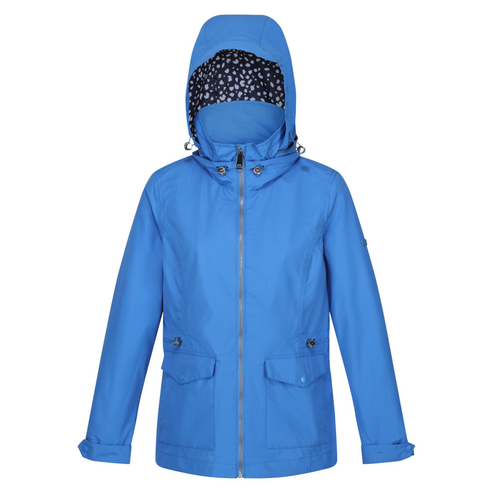 (8 UK, Sonic Blue) Regatta Womens/Ladies Navassa Waterproof Jacket