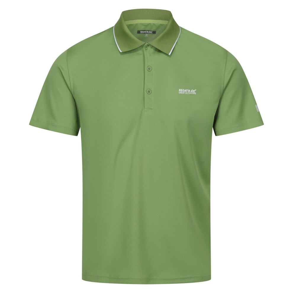 (S, Piquant Green) Regatta Mens Maverick V Active Polo Shirt