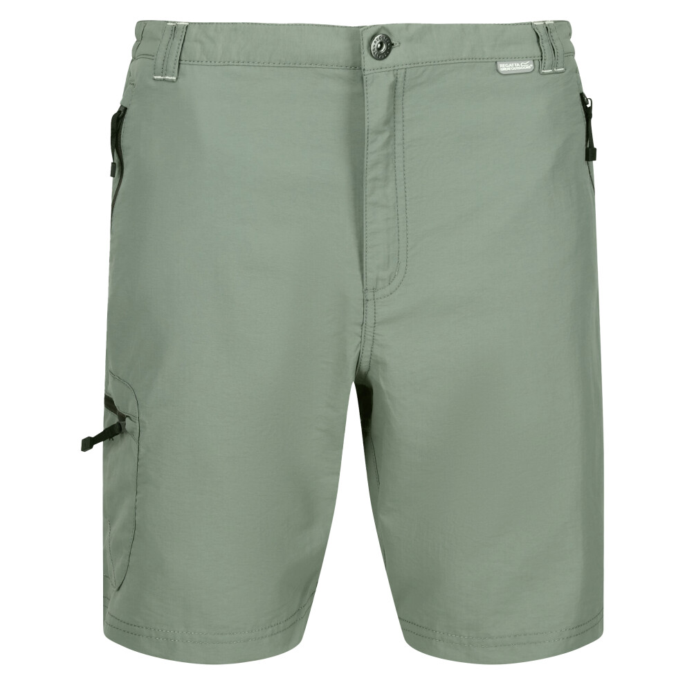 (38in, Agave Green) Regatta Mens Leesville II Walking Shorts