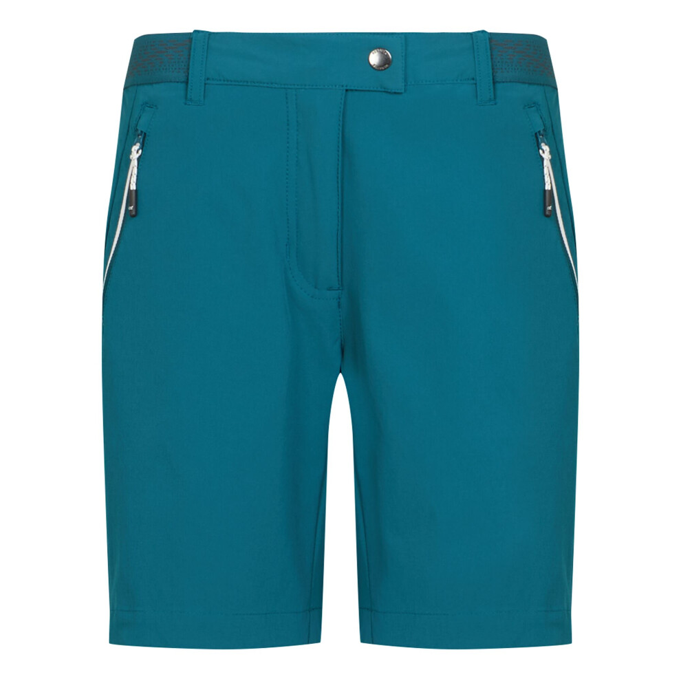 (8 UK, Moroccan Blue) Regatta Womens/Ladies Mountain II Shorts