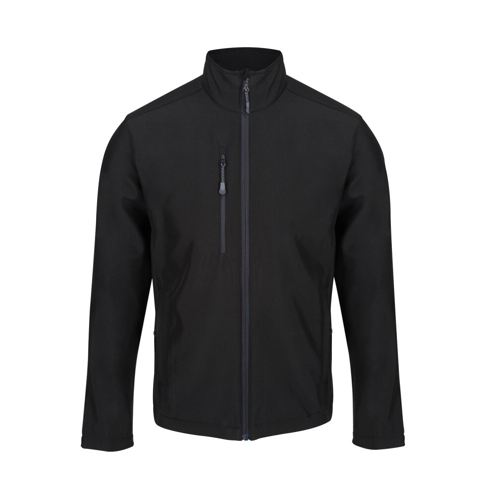 (XS, Black) Regatta Mens Honesty Made Recycled Softshell Jacket