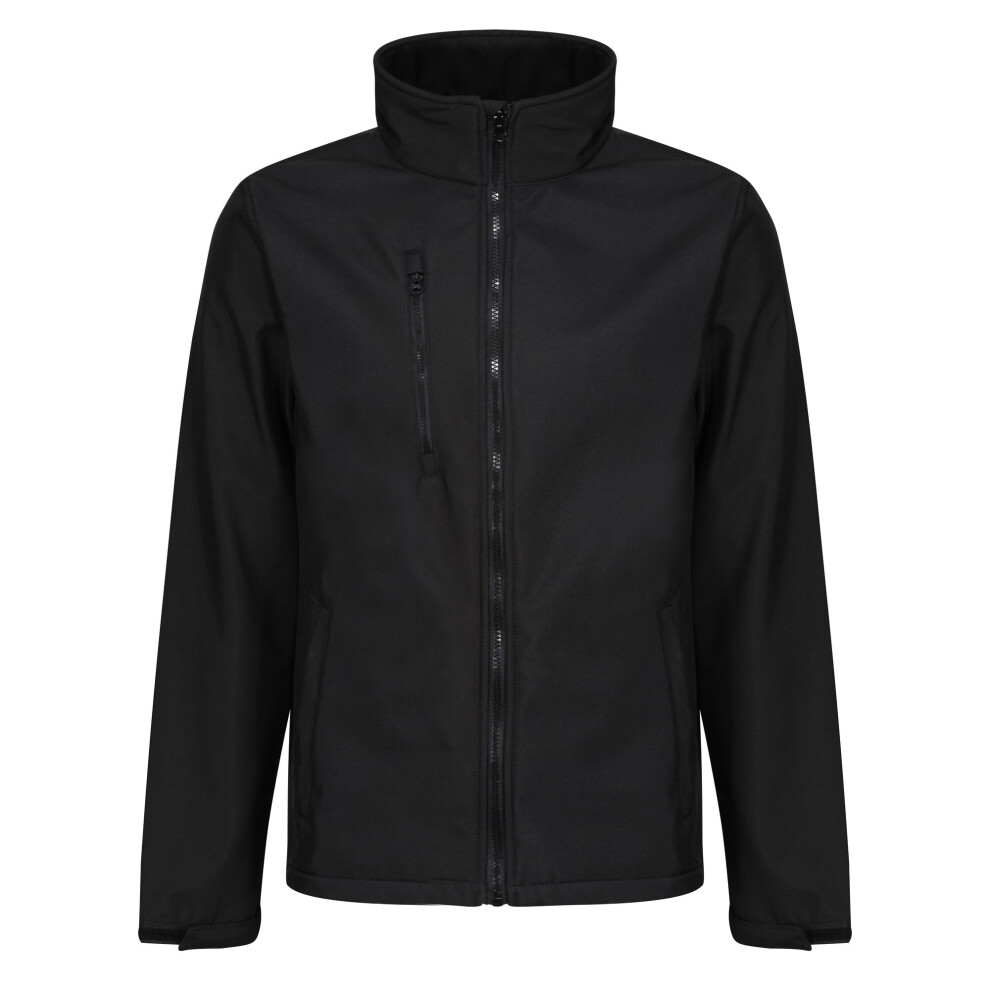 (XS, Black) Regatta Mens Ablaze 3 Layer Softshell Jacket