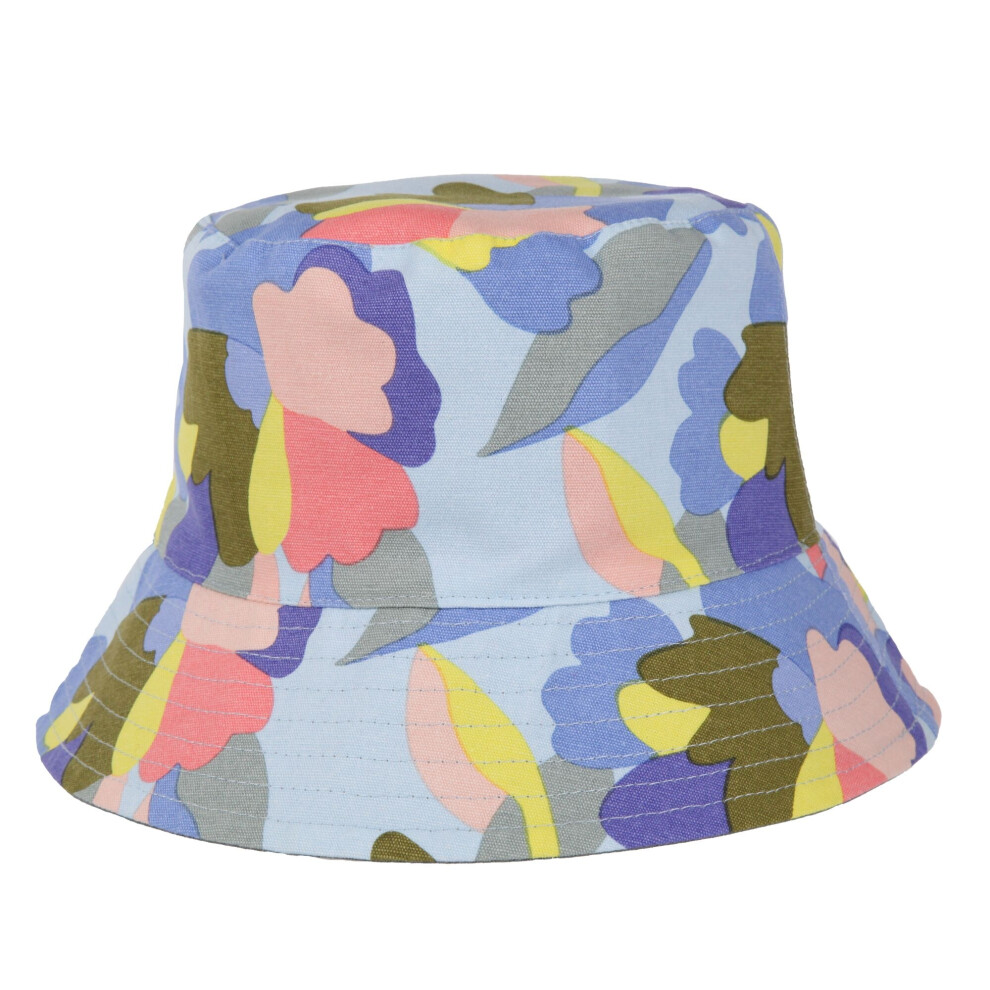 (L-XL, Green Milieu) Regatta Womens/Ladies Abstract Floral Reversible Bucket Hat