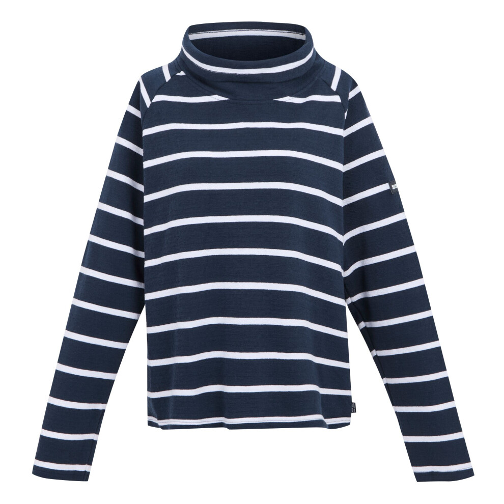 (10 UK, Navy/White) Regatta Womens/Ladies Havendo Sweatshirt