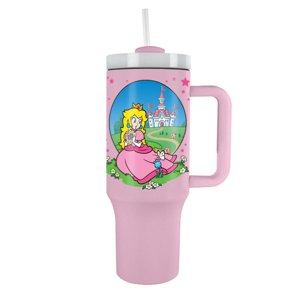 Super Mario Peach 1.1L Travel Mug