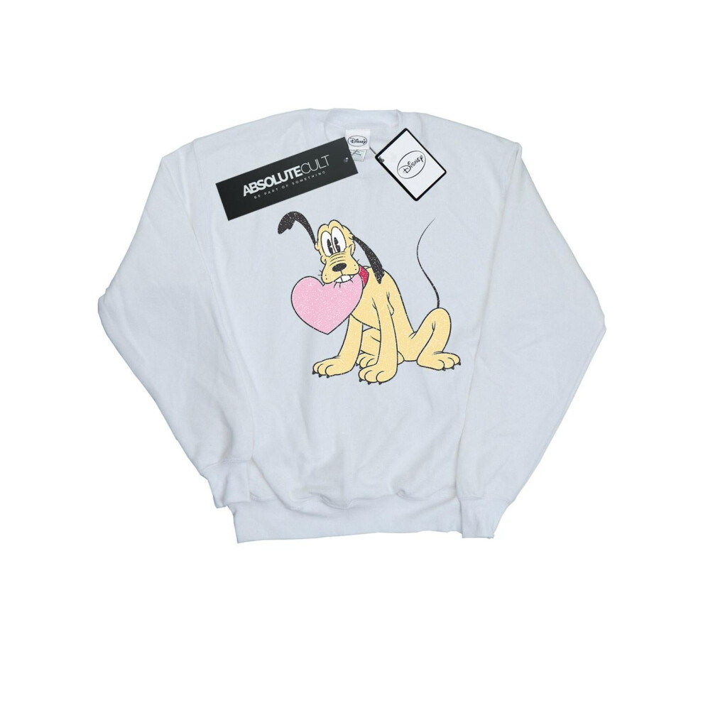 Pluto Love Heart Sweatshirt