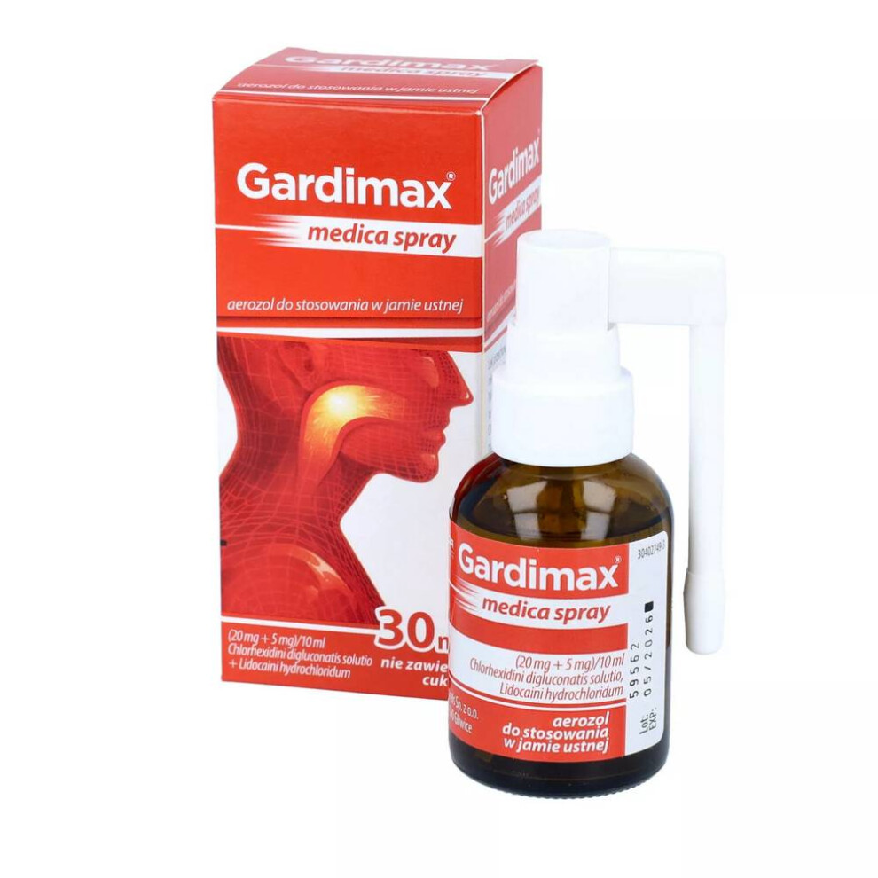 Gardimax Medica Spray, sore throat 30 ml