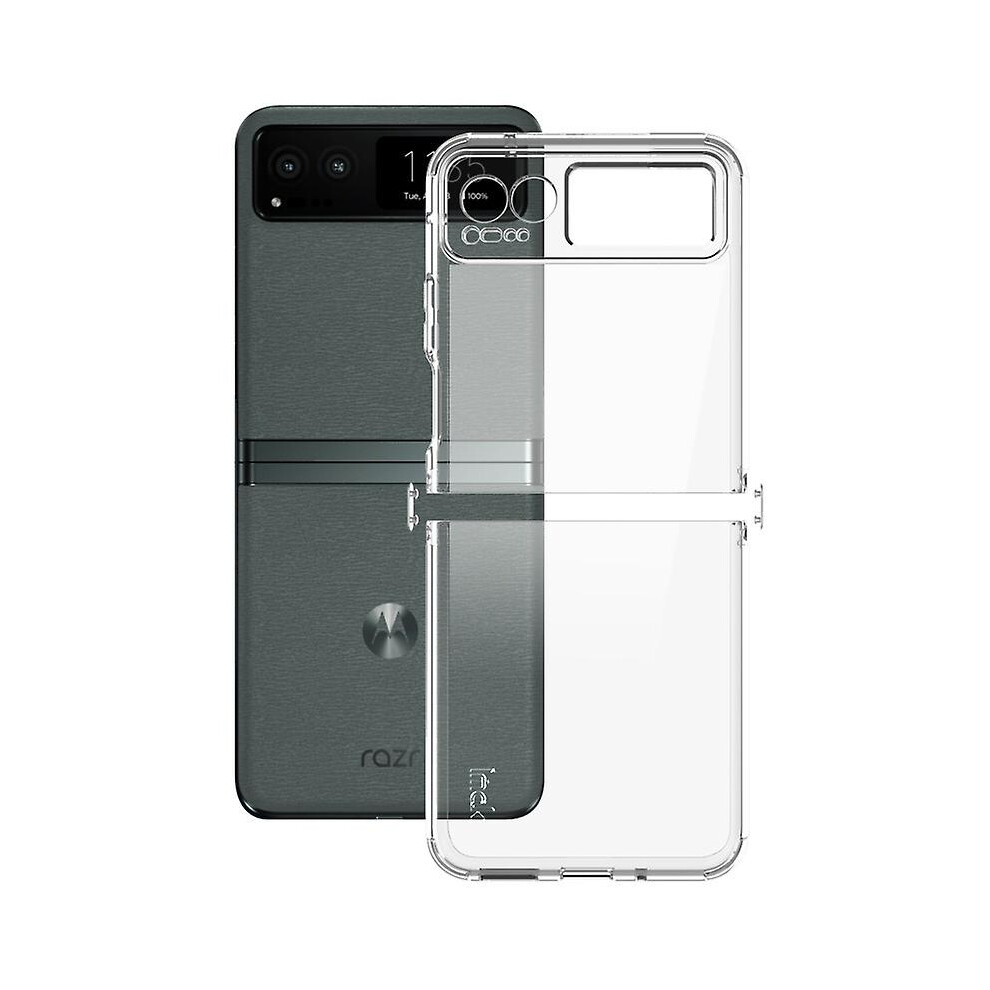 IMAK UX-6 Series for Motorola Razr 40 5G TPU Case Airbags Transparent Phone Cover