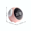 (Pink) Expression Alarm Clock Voice Control Night Light 5