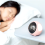 (Pink) Expression Alarm Clock Voice Control Night Light 6
