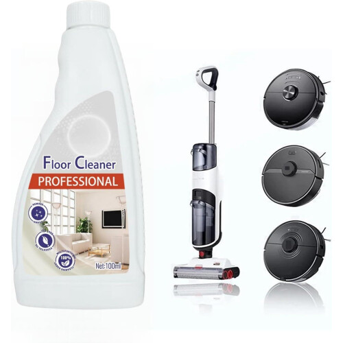 (1 Pcs) Floor Cleaning Liquid Solution Compatible For Roborock