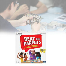 The Beat Parents Board Game Spin Master Beat Your Parents Family Interaction Toy