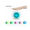 Kids Digital Alarm Clock 7 Color Night Light Temperature Wake Up Timer 6